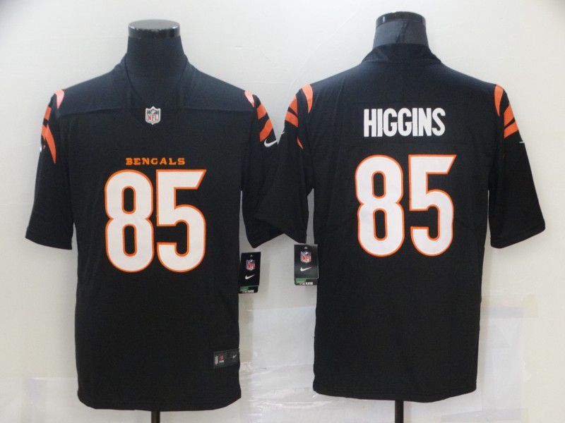 Men Cincinnati Bengals #85 Higgins Black Nike Vapor Untouchable Limited 2021 NFL Jersey->dallas cowboys->NFL Jersey